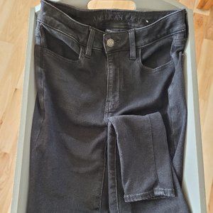American Eagle Next Level Stretch Jeans- Black 2